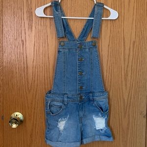 Denim short Overalls